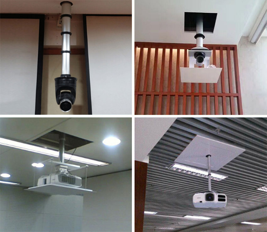 竹節式電動吊架工程案例 竹節式電動吊架工程案例